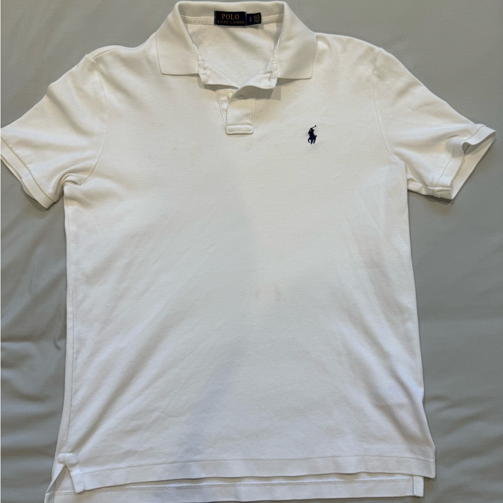 Polo by Ralph Lauren Men's White Polo Shirt